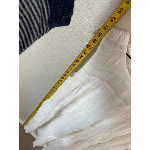 Max Studio Size Large Sleeveless White Maxi Dress - Picture 8 of 8